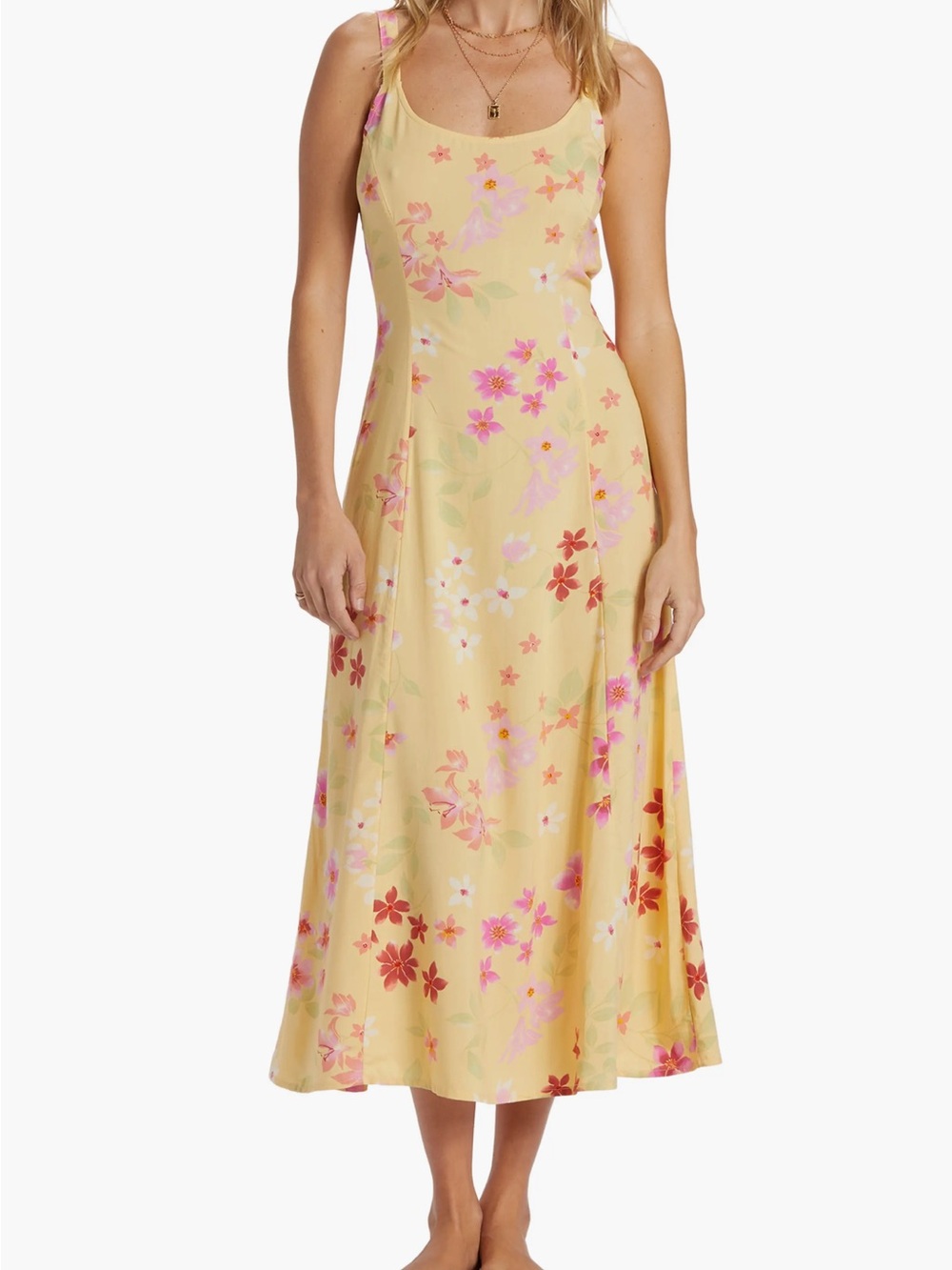 Billabong 90s Calling Floral Dress - Size Small